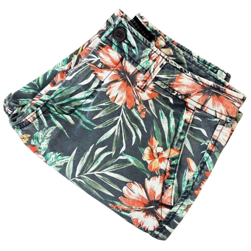 AEROPOSTALE Mens Shorts‎ 29 Tropical Floral Cotton Chino Casual Summer